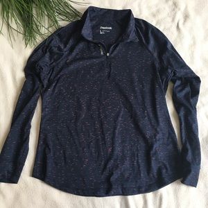 Reebok speedwick workout zip top